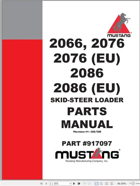 2066 mustang skid steer parts manual|mustang skid steer dealers.